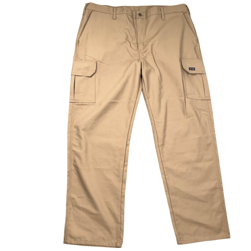 Tyndale Pants Men 42W 36L Khaki Cargo Flame Resistant ATPV 12 Workwear Chore